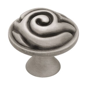Circles and Scrolls Mushroom Knob