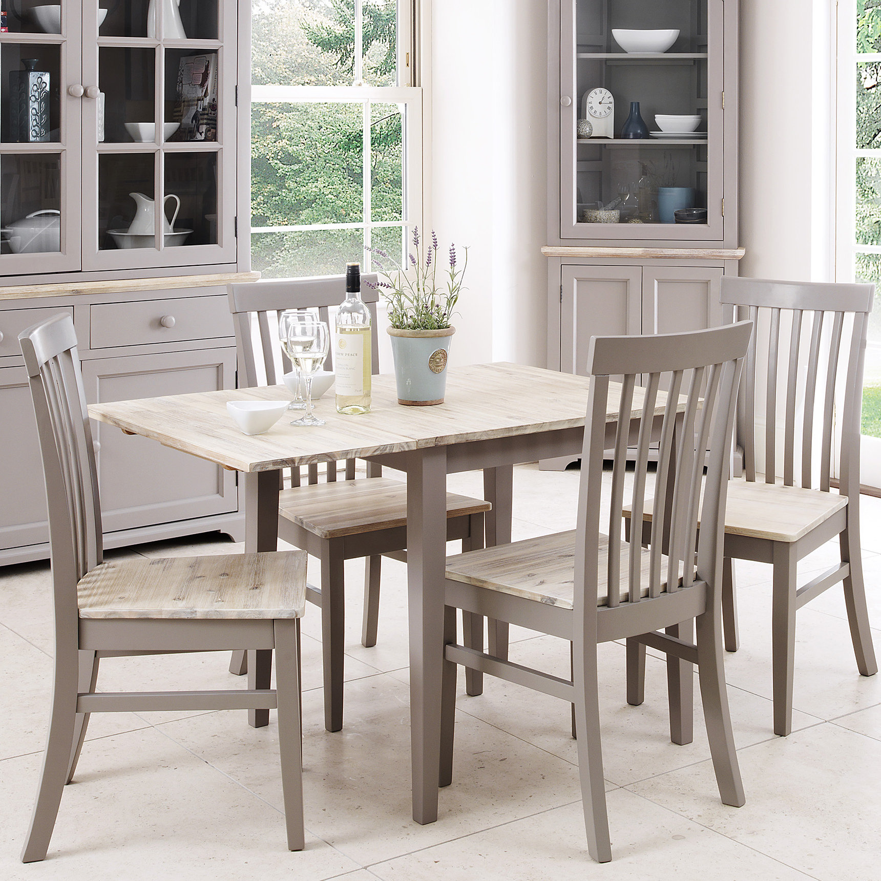 Chatham Folding Dining Set With 4 Chairs