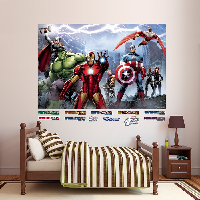 Realbig Marvel Avengers Assemble Wall Decal