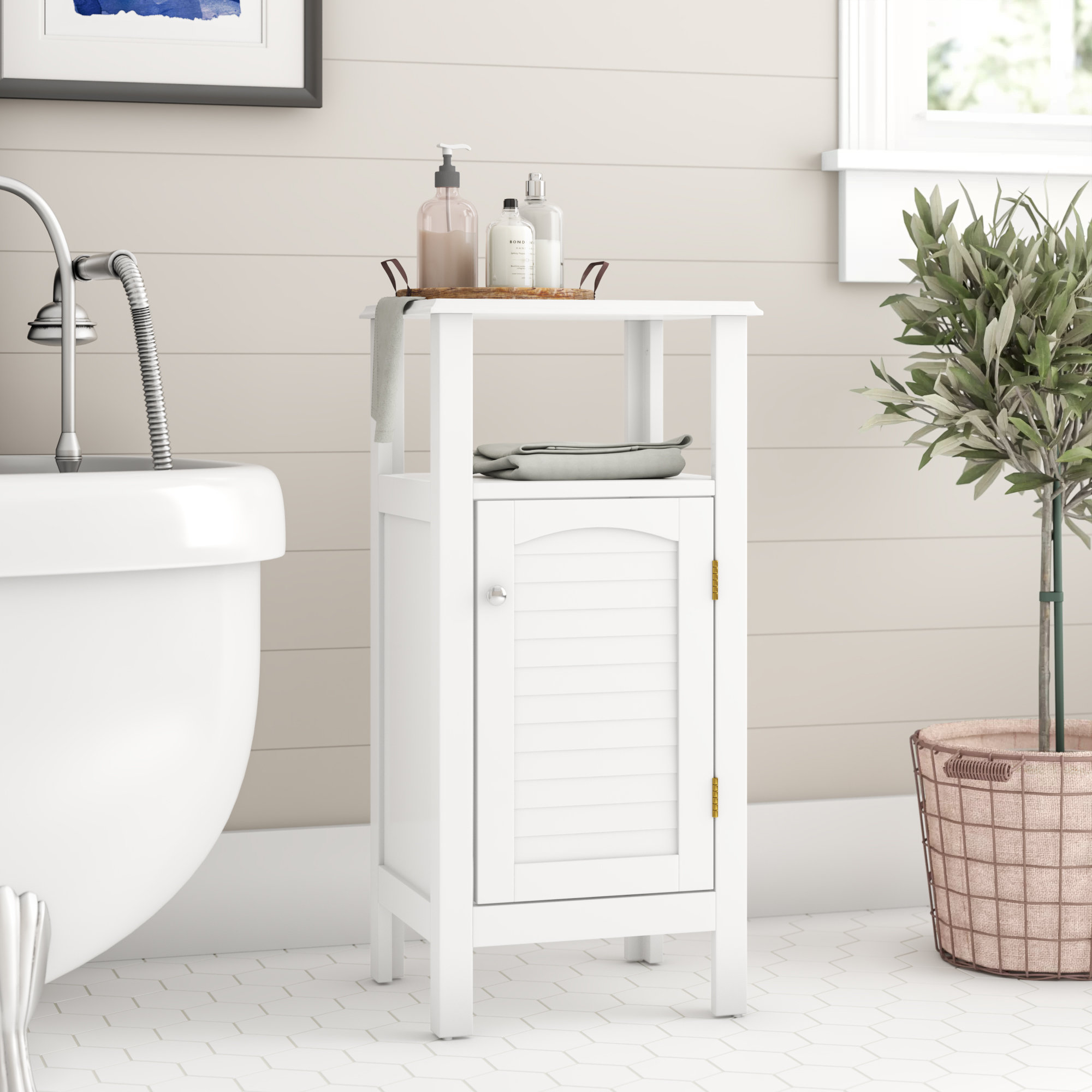 Highland Dunes Henson 15 5 W X 32 25 H 13 Bathroom Cabinet Birch Lane