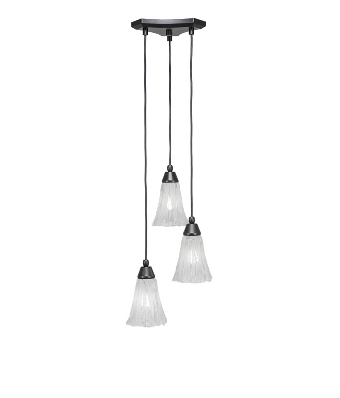 Red Barrel Studio Nessa 3 Light Cluster Bell Pendant Wayfair