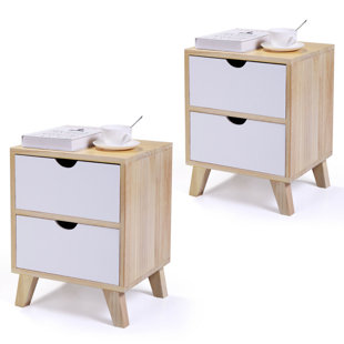 Large White Nightstand Wayfair