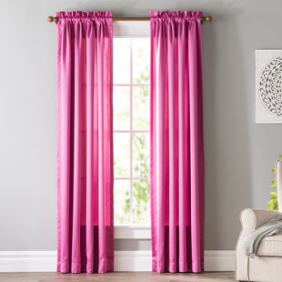 Orange Pink Curtains D You Ll Love Wayfair Quickview