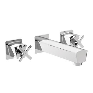 Zweigriff-Badewannenarmatur Aufputz Cascade von ..