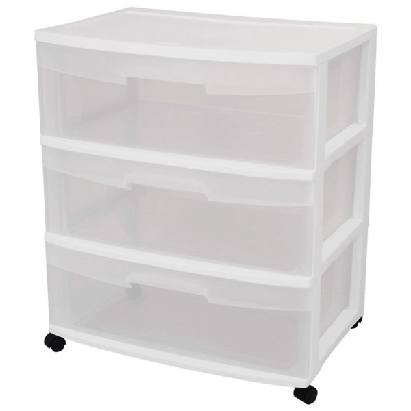 Sterilite 3 Drawer Storage Chest Reviews Wayfair