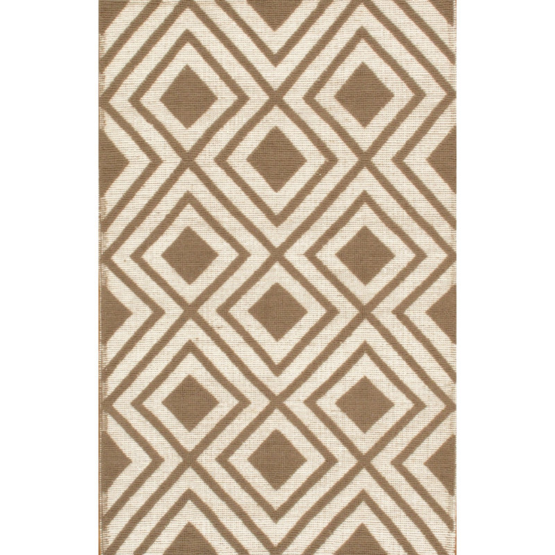 Pasargad Geometric Handmade Flatweave Wool Ivory Area Rug Wayfair