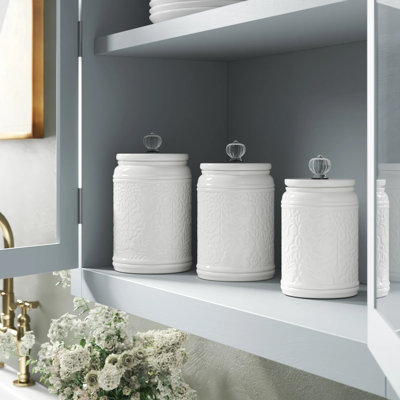 3 Piece Kitchen Canister Set