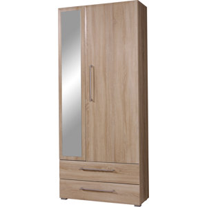 Drehtürenschrank Prisma, 194 cm H x 84 cm B x 3..