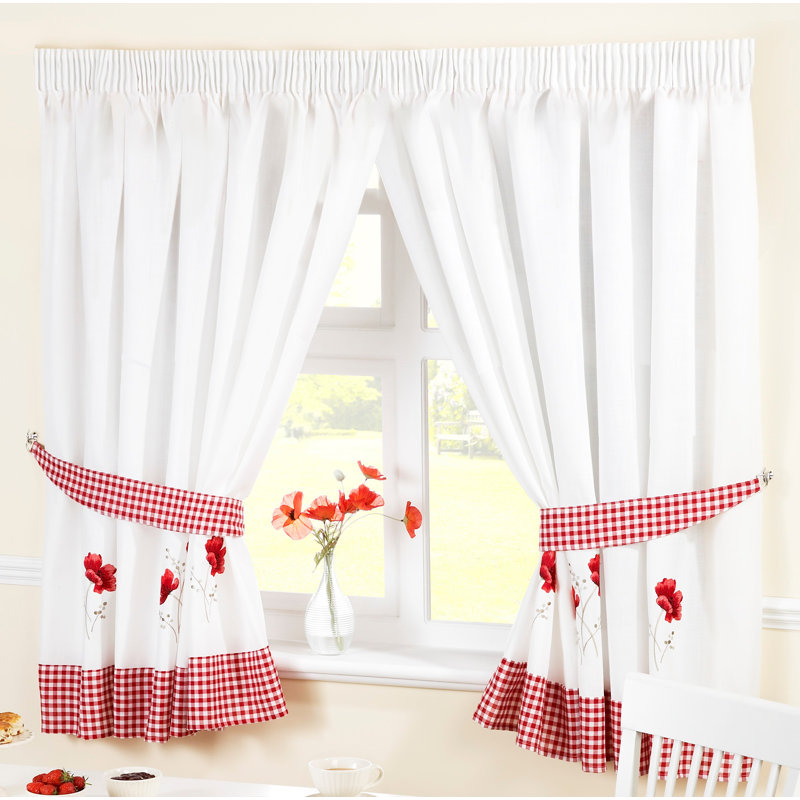 Brambly Cottage Pencil Pleat Semi Sheer Curtains Reviews