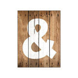 Rustic Arrow Map Symbol for Decor 2.5 by 10.5 by 8-Inch Brown