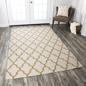 Kingsley Parchment & Gold Rug