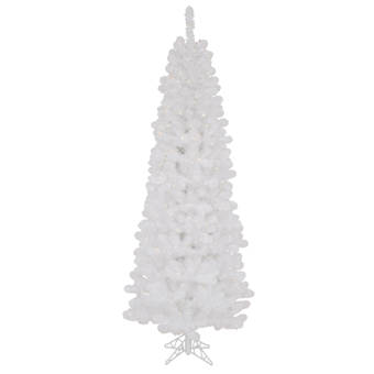 The Holiday Aisle 5 5 Artificial Christmas Tree With 165 Led Multicolored Lights With Stand Reviews Wayfair