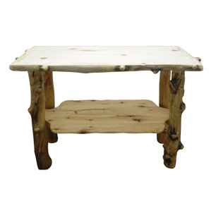 Mountain Woods Furniture Aspen Grizzly Console Table Mountain Woods Furniture Aspen Grizzly Console Table