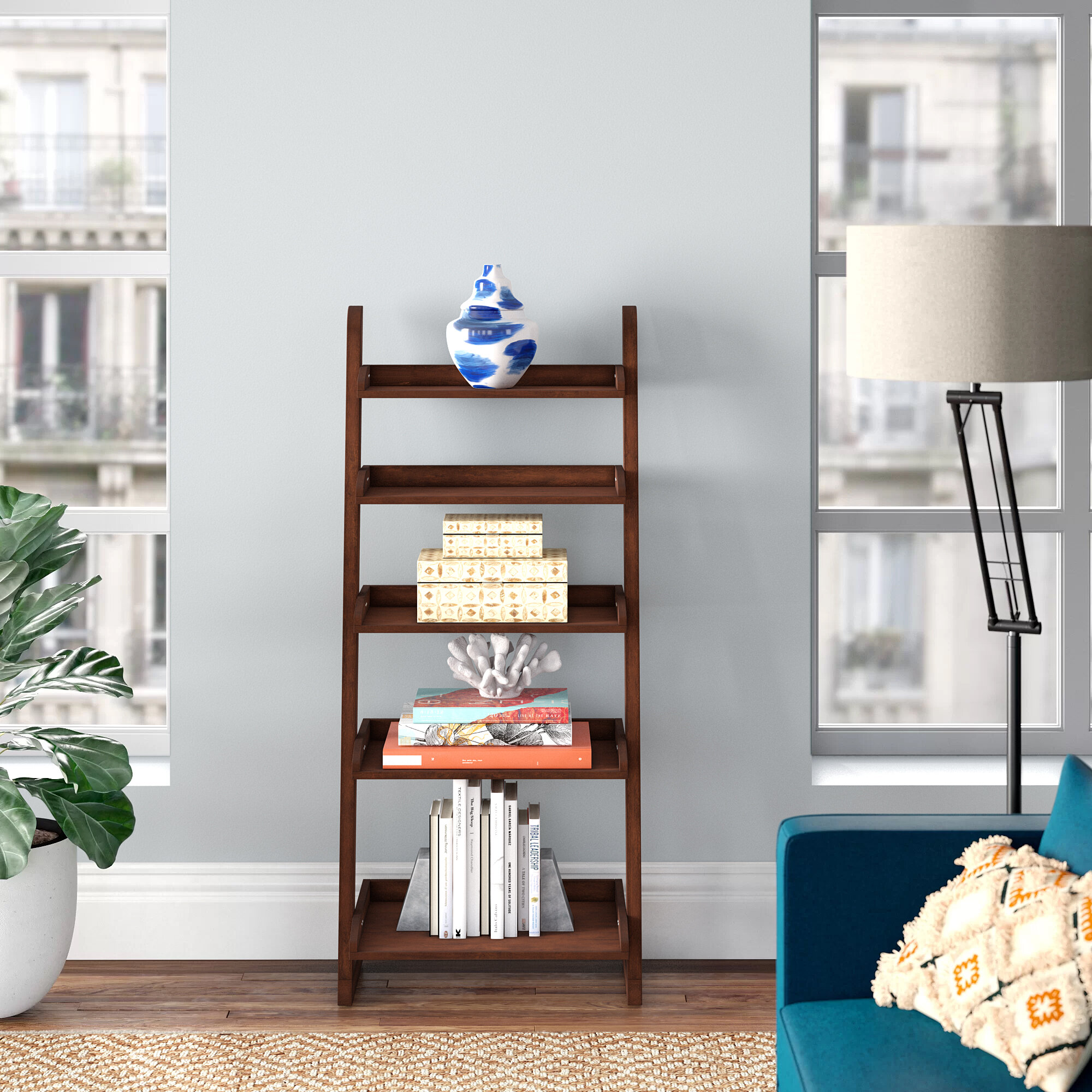 Silvestri Ladder Bookcase Reviews Joss Main