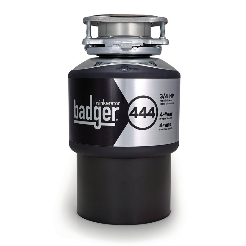 badger 3 4 hp garbage disposal
