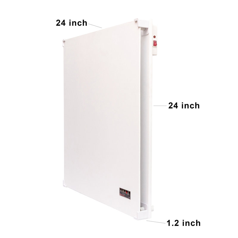 Amazeheater Amaze Heater Dual 400 Watt Electric Convection Panel Heater Reviews Wayfair