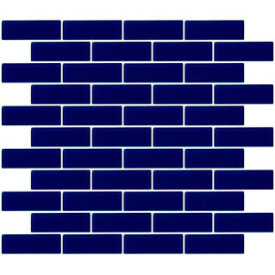 Navy Floor Tile Wayfair 1 X 3 Gl Subway Tile In Navy Blue