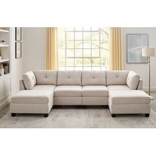 Kimberly Sectional Sofa Ottoman Only | Wayfair