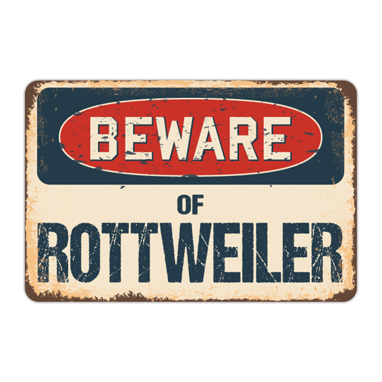 SignMission Beware of Rottweiler Sign | Wayfair