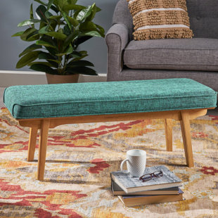 Go to store & view more images Union Rustic Vanetten Upholstered Bench