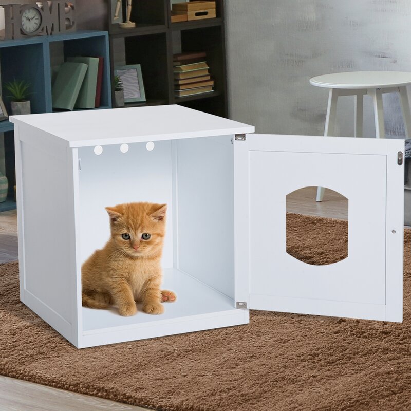 Tucker Murphy Pet Espanola Cat Litter Box Enclosure Reviews