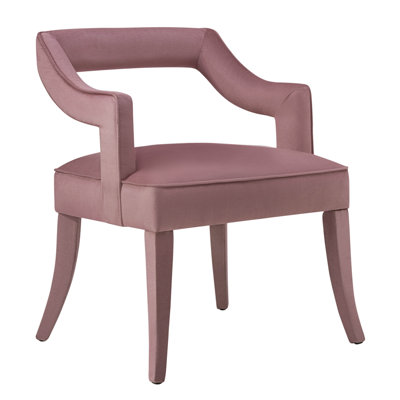 Everly Quinn Amabilia Armchair Upholstery Pink Everly Quinn Amabilia Armchair Upholstery Pink