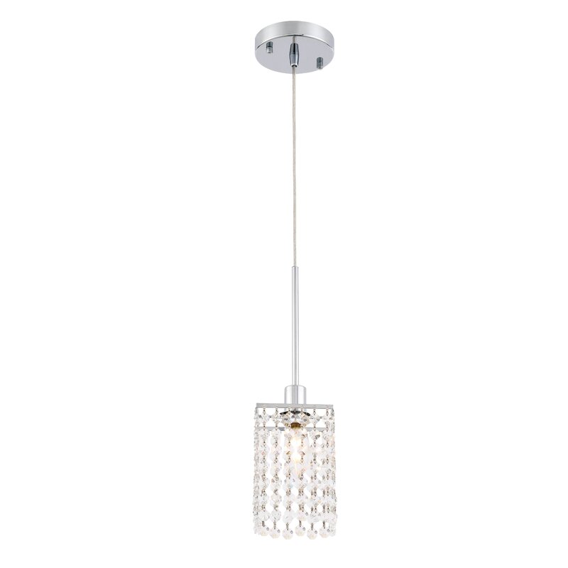 Orren Ellis Grandy 1-Light Single Square Pendant & Reviews | Wayfair