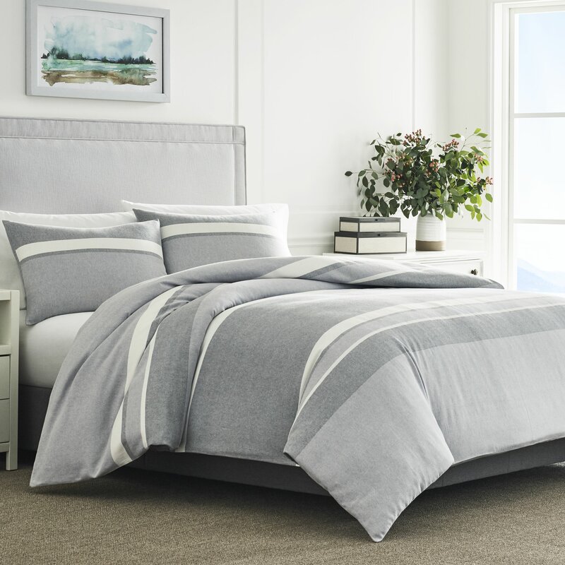 Nautica Clearview Reversible Duvet Cover Set Reviews Wayfair