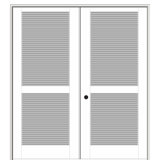 28x80 Louvered Door Wayfair Ca
