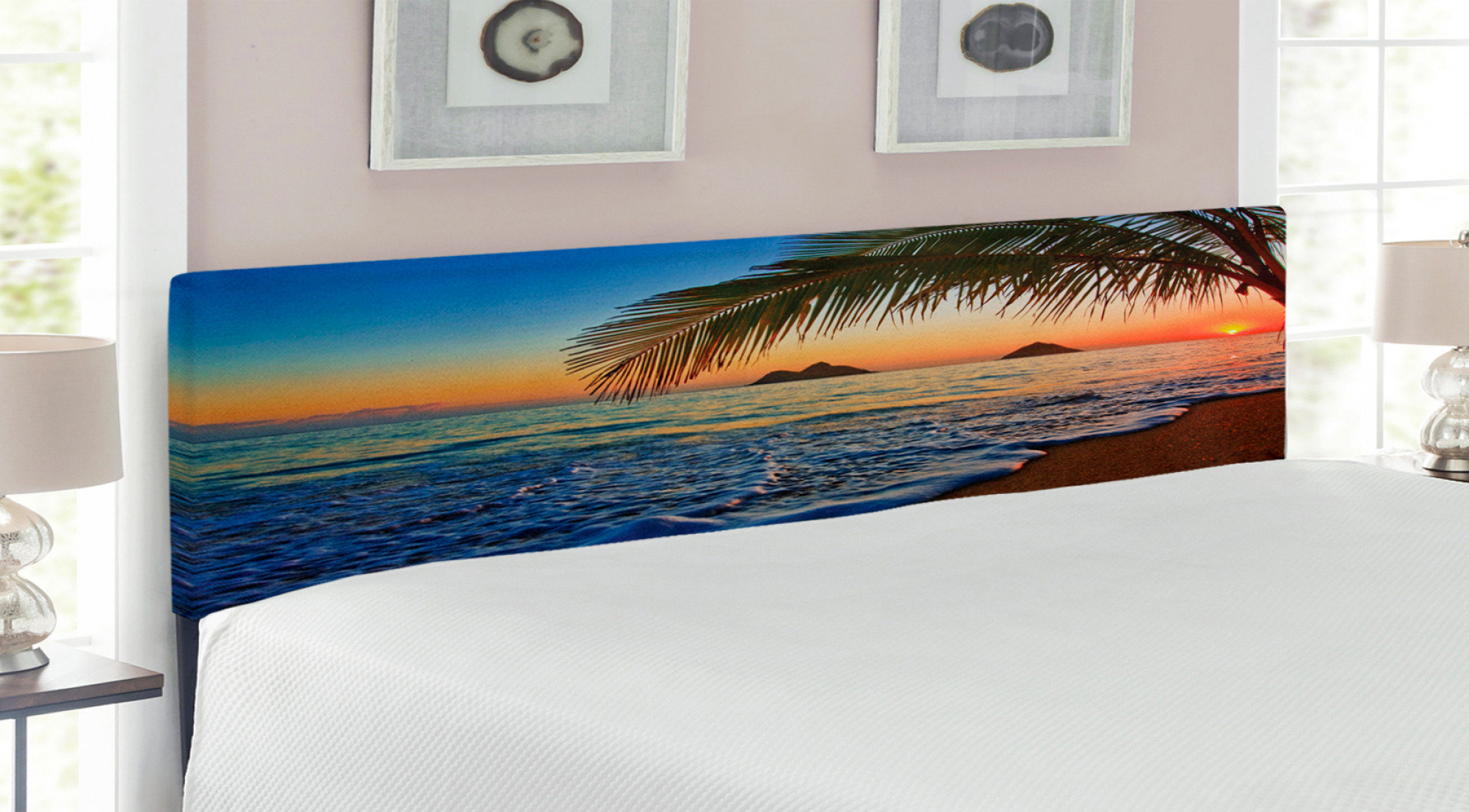 East Urban Home Hawaiian King Upholstered Panel Headboard Wayfair