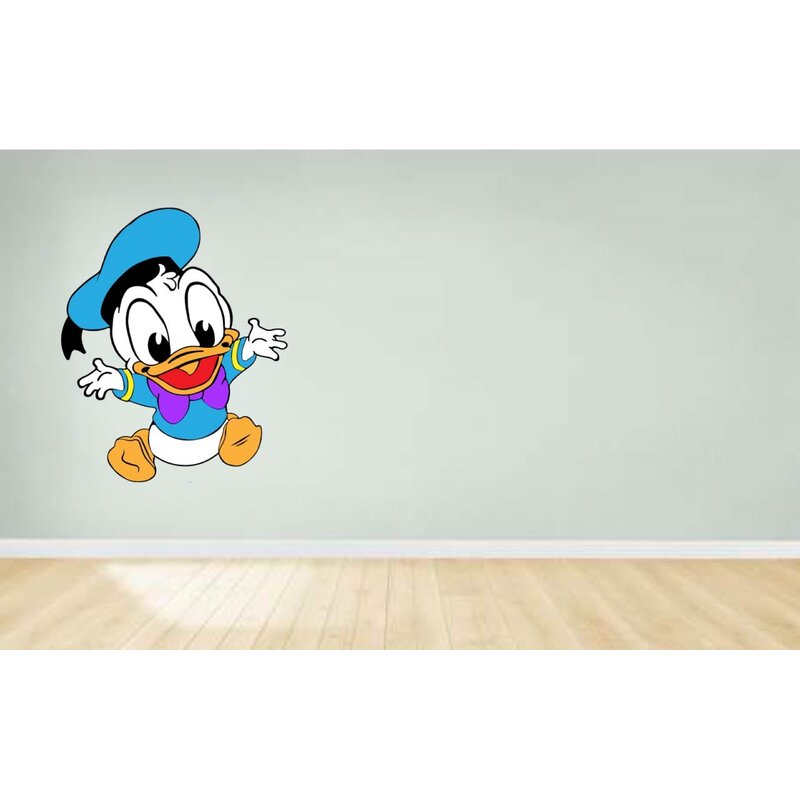 Design With Vinyl Cute Young Baby Daffy Duck Mickey Mouse Cartoon Vinyl Wall Decal Wayfair