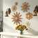 Rosalind Wheeler 6 Piece Wooden Flower Wall Décor Set & Reviews | Wayfair