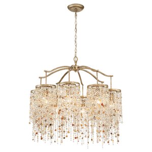 Savannah 8-Light Crystal Chandelier