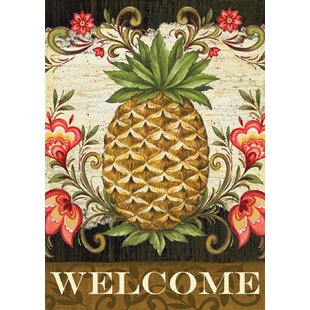 Bless This Home Pineapple  Double Sided  *GARDEN FLAG*  G1276 Quality