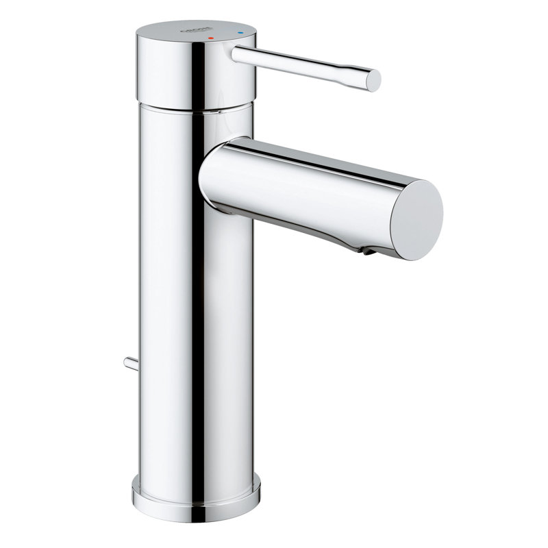 Grohe Essence Single Hole Bathroom Faucet With Drain Assembly