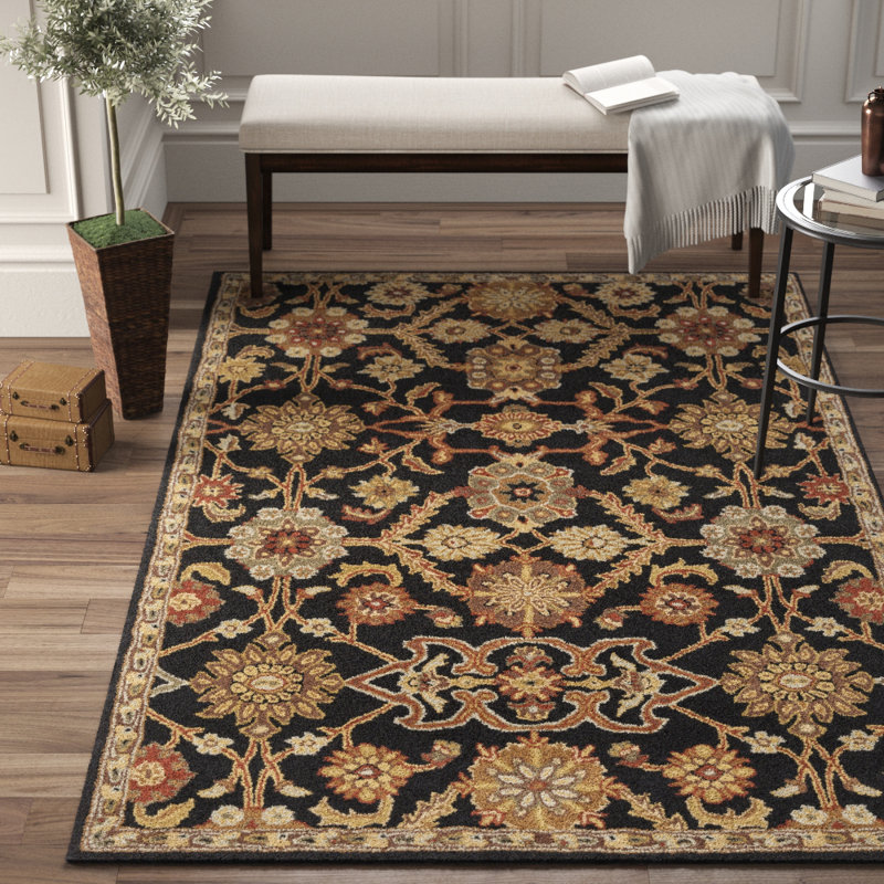 Brookhurst Oriental Hand Tufted Wool Multicolor Area Rug Reviews Birch Lane