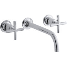 Black Wall Mount Faucet modern wall mounted bathroom sink faucets | allmodern Black Wall Mount Faucet modern wall mounted bathroom sink faucets | allmodern