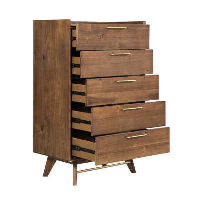 Walter 5 - Drawer Dresser & Reviews | AllModern