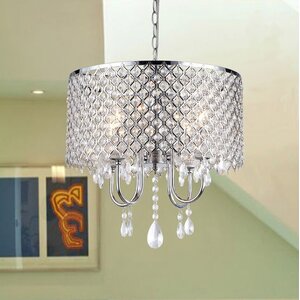 Hendrik 4-Light Drum Chandelier