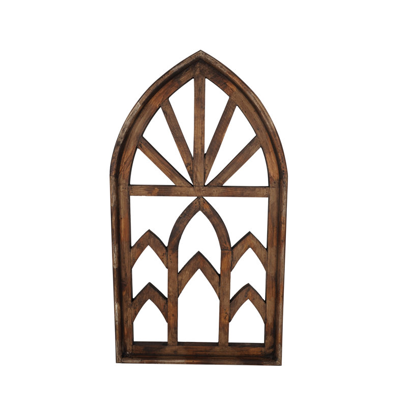 Bungalow Rose Rustic Architectural Window Wall Decor Wayfair