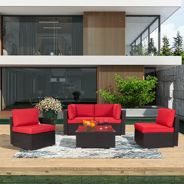 belvedere 5 piece chat set