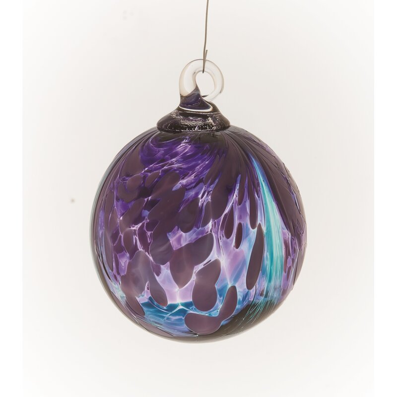 The Holiday Aisle Classic Fantasy Ball Ornament | Wayfair