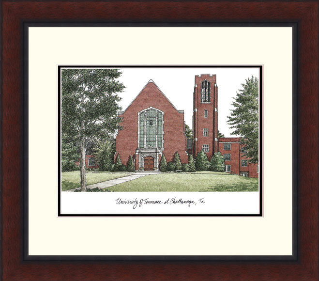 Campus Images Ncaa Utc Mocs Legacy Alumnus Lithograph Picture Frame Wayfair