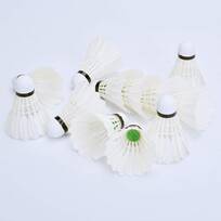 Details about   Feather Badminton Shuttlecocks with Great Stability Badminton Birdies Ball 