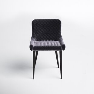 jamar velvet upholstered dining chair