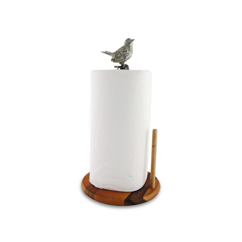 Vagabond House Song Bird Free Standing Paper Towel Holder With