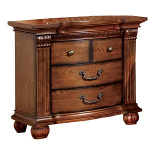 Majesta 3 Drawer Nightstand by Hokku Designs