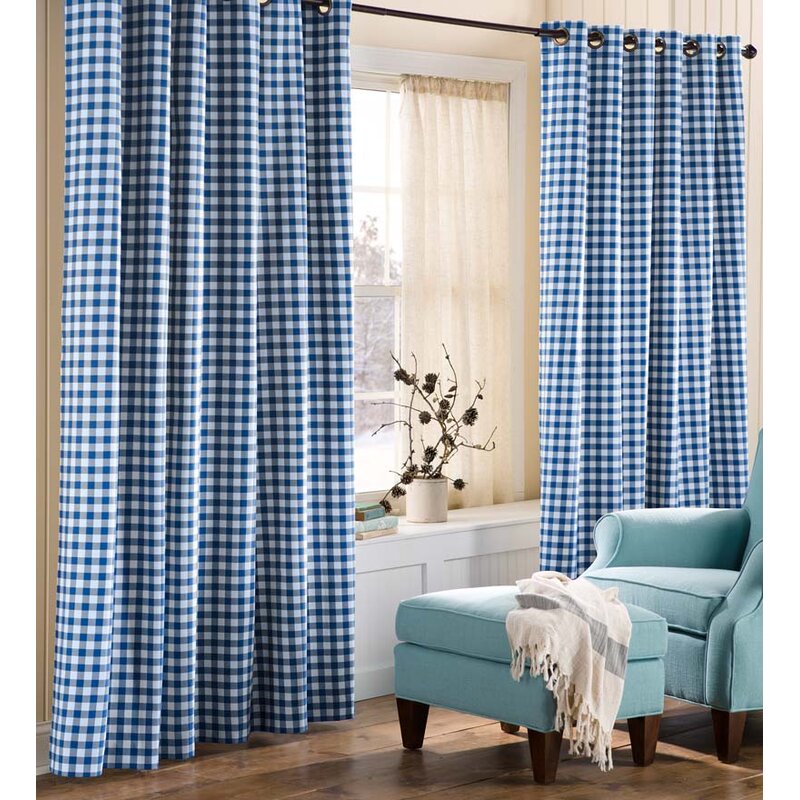 double wide curtains grommets