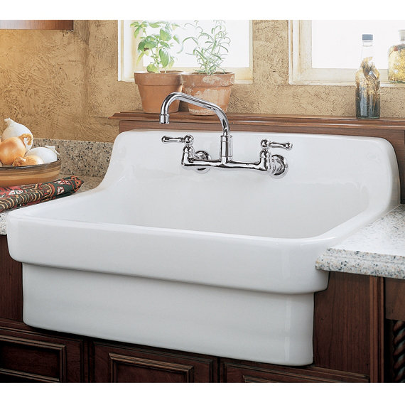 American Standard 30 L X 22 W Country Kitchen Sink Wayfair 30 L X 22 W Country Kitchen Sink