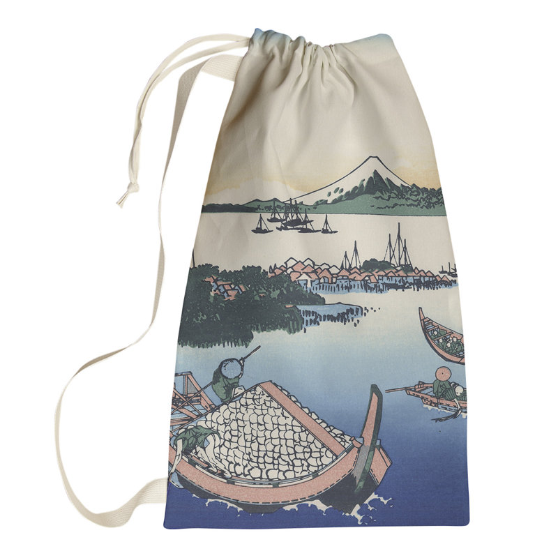 World Menagerie Tsukuda Island In Musashi Province Laundry Bag Wayfair
